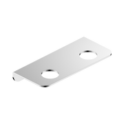 Nero Mecca Double Soap Bottle Holder, Chrome