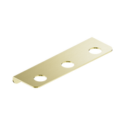 Nero Mecca Triple Soap Bottle Holder, Brushed Gold