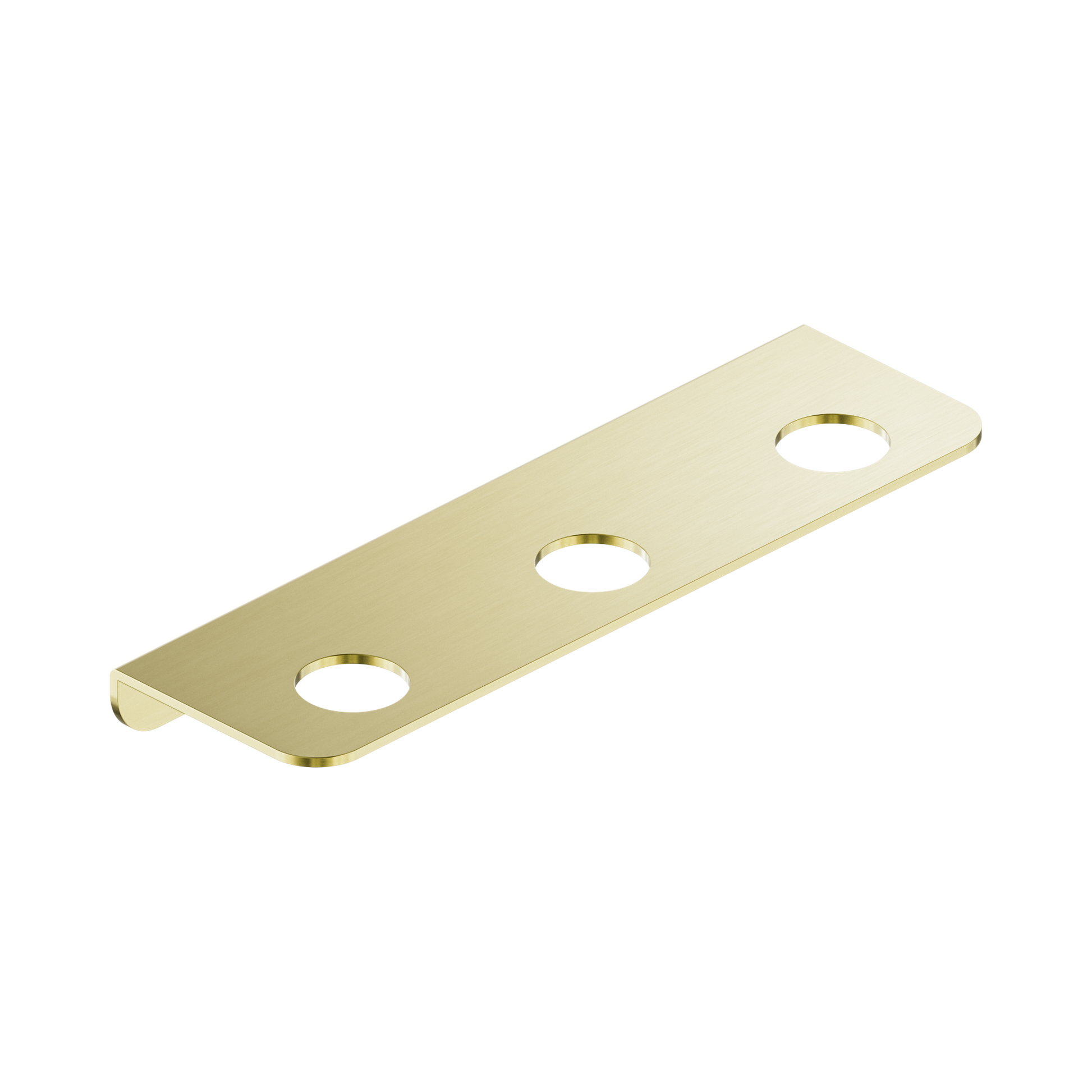 Nero Mecca Triple Soap Bottle Holder, Brushed Gold