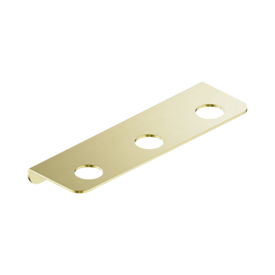 Nero Mecca Triple Soap Bottle Holder, Brushed Gold