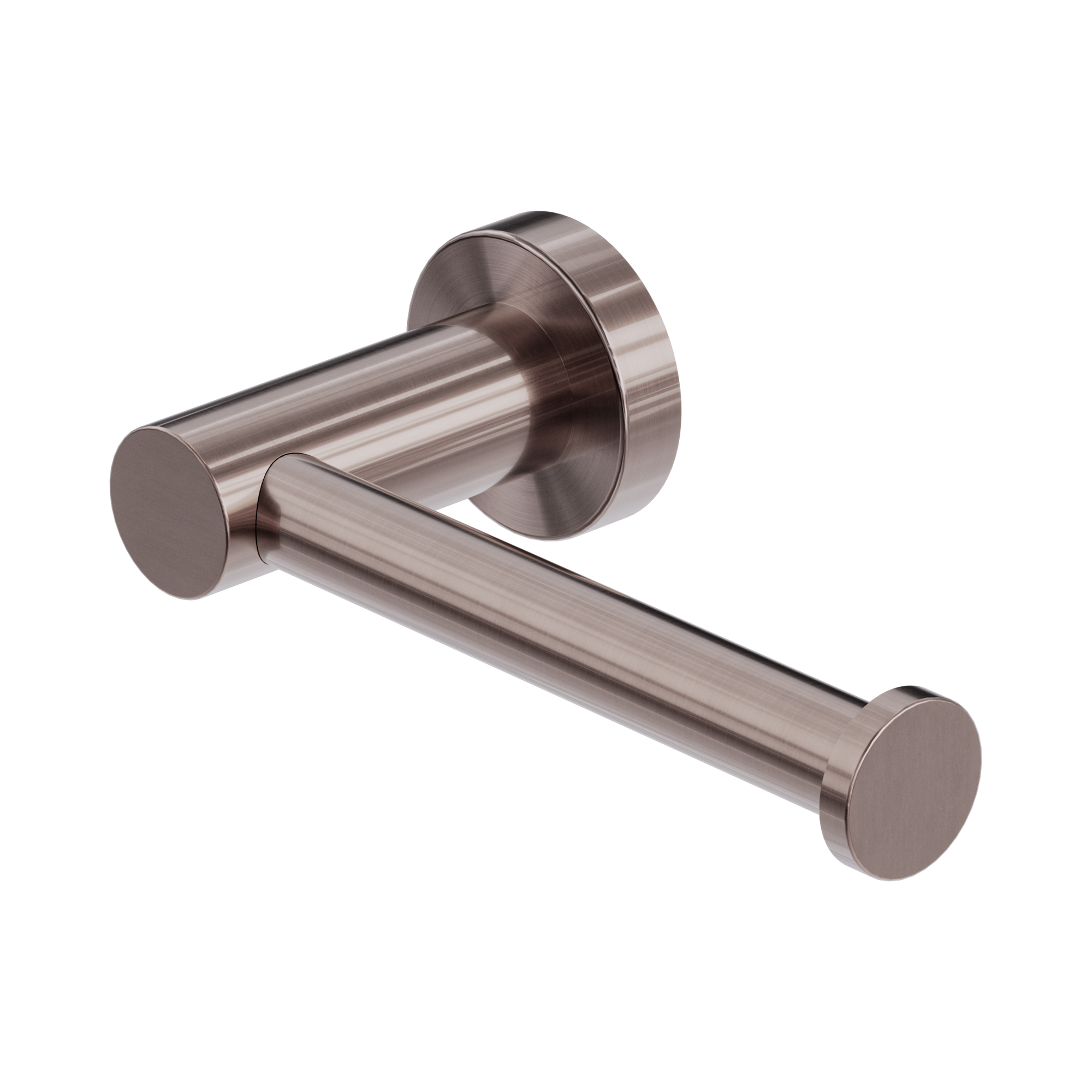 Nero Mecca Toilet Roll Holder, Brushed Bronze
