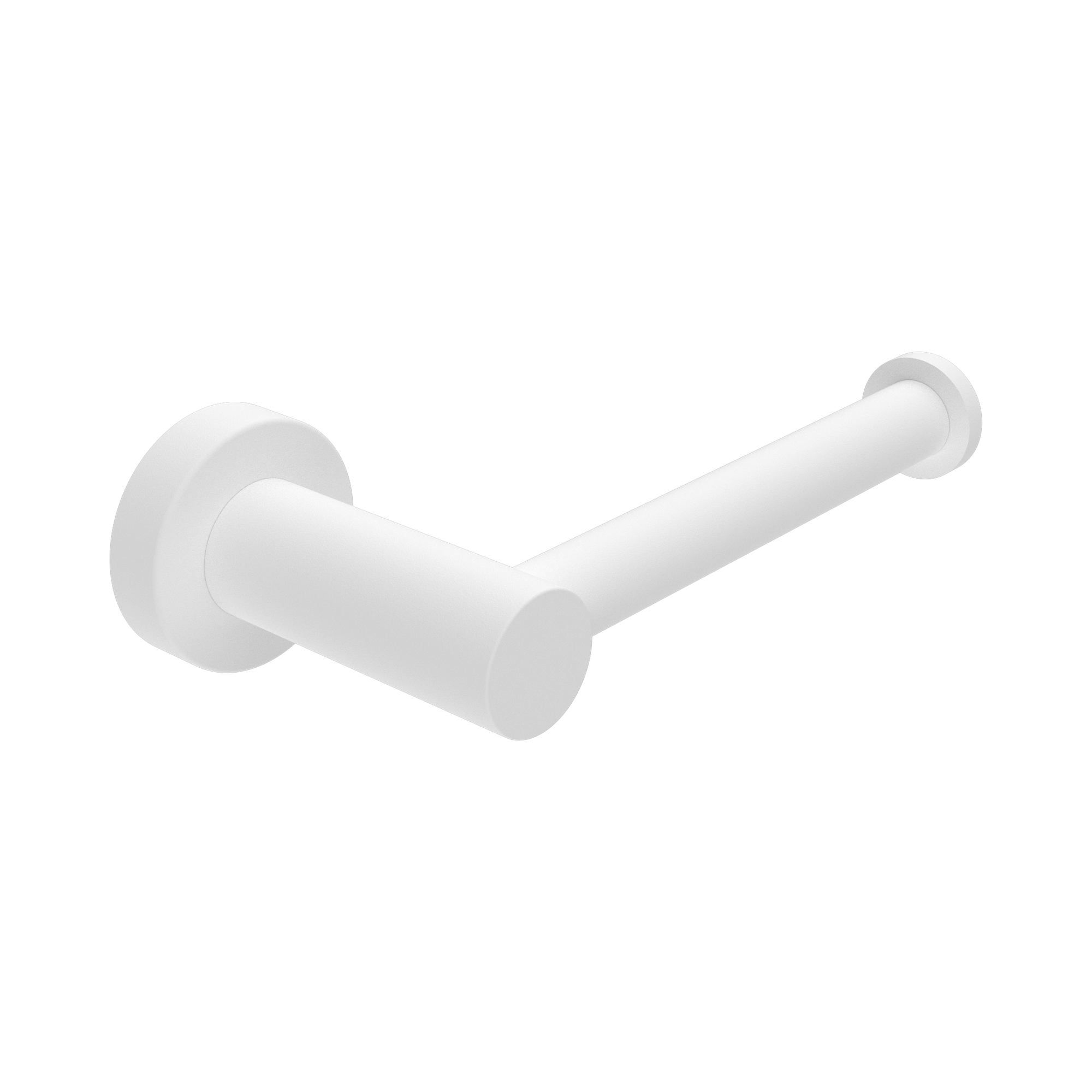 Nero Mecca Toilet Roll Holder, Matte White