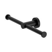 Nero Mecca Double Toilet Roll Holder, Matte Black