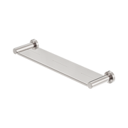 Nero Mecca Metal Shower Shelf, Brushed Nickel