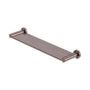 Nero Mecca Metal Shower Shelf, Brushed Bronze