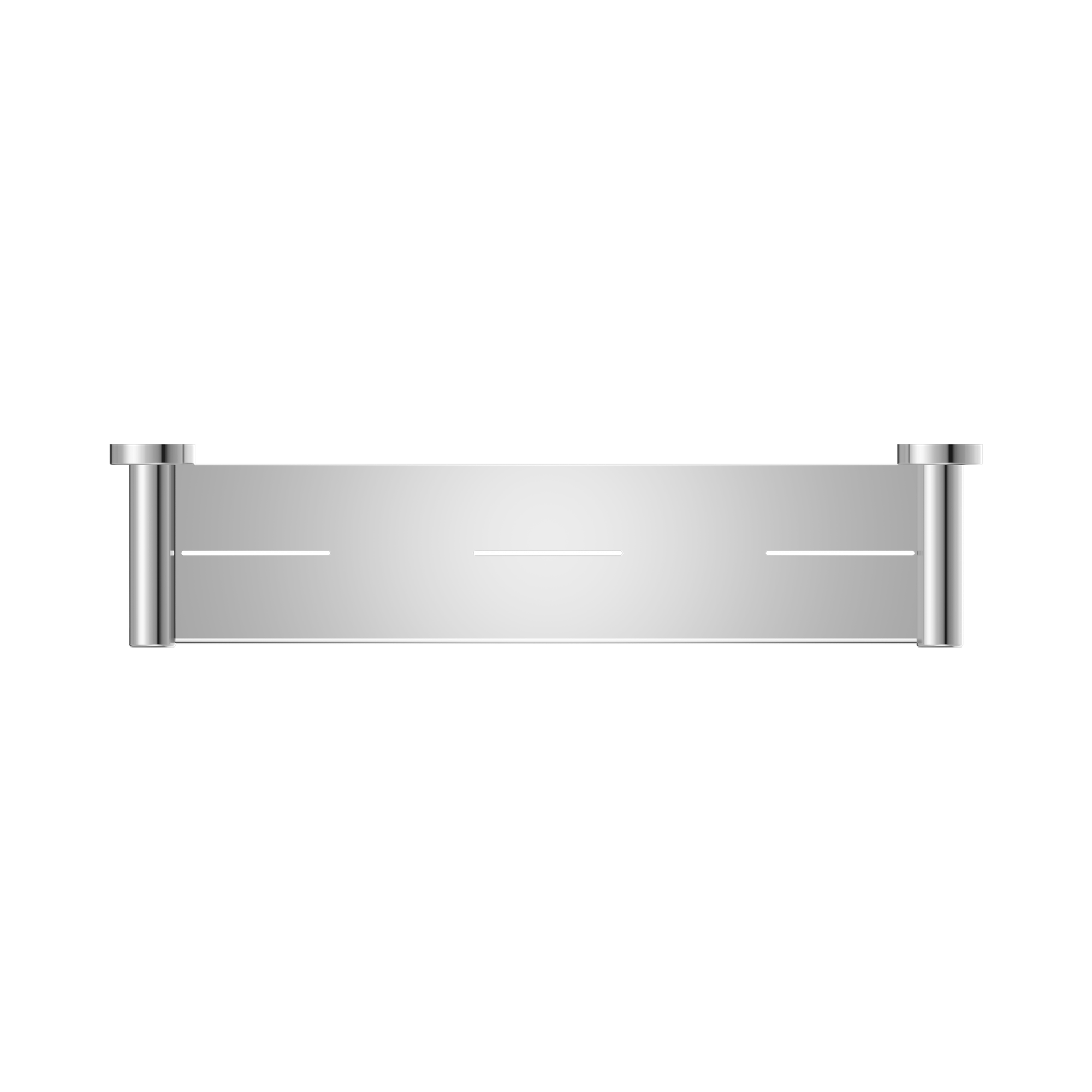 Nero Mecca Metal Shower Shelf, Chrome