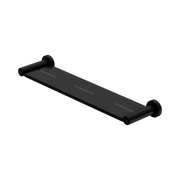 Nero Mecca Metal Shower Shelf, Matte Black
