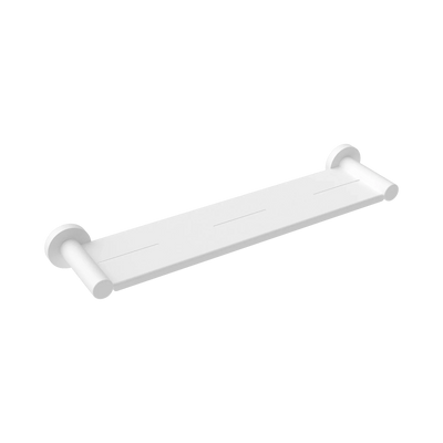 Nero Mecca Metal Shower Shelf, Matte White