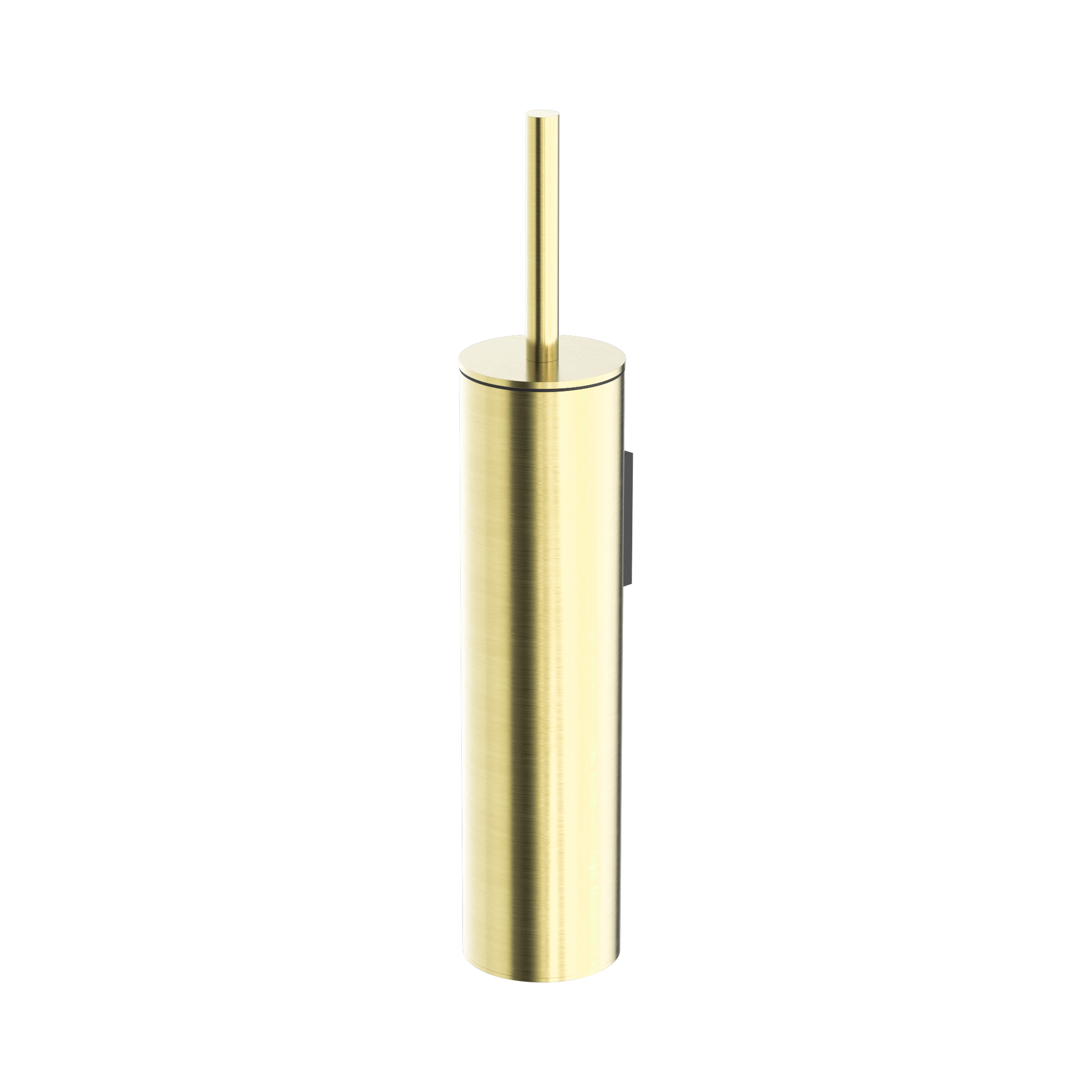 Nero Mecca Toilet Brush Holder, Brushed Gold