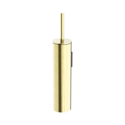Nero Mecca Toilet Brush Holder, Brushed Gold