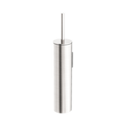 Nero Mecca Toilet Brush Holder, Brushed Nickel