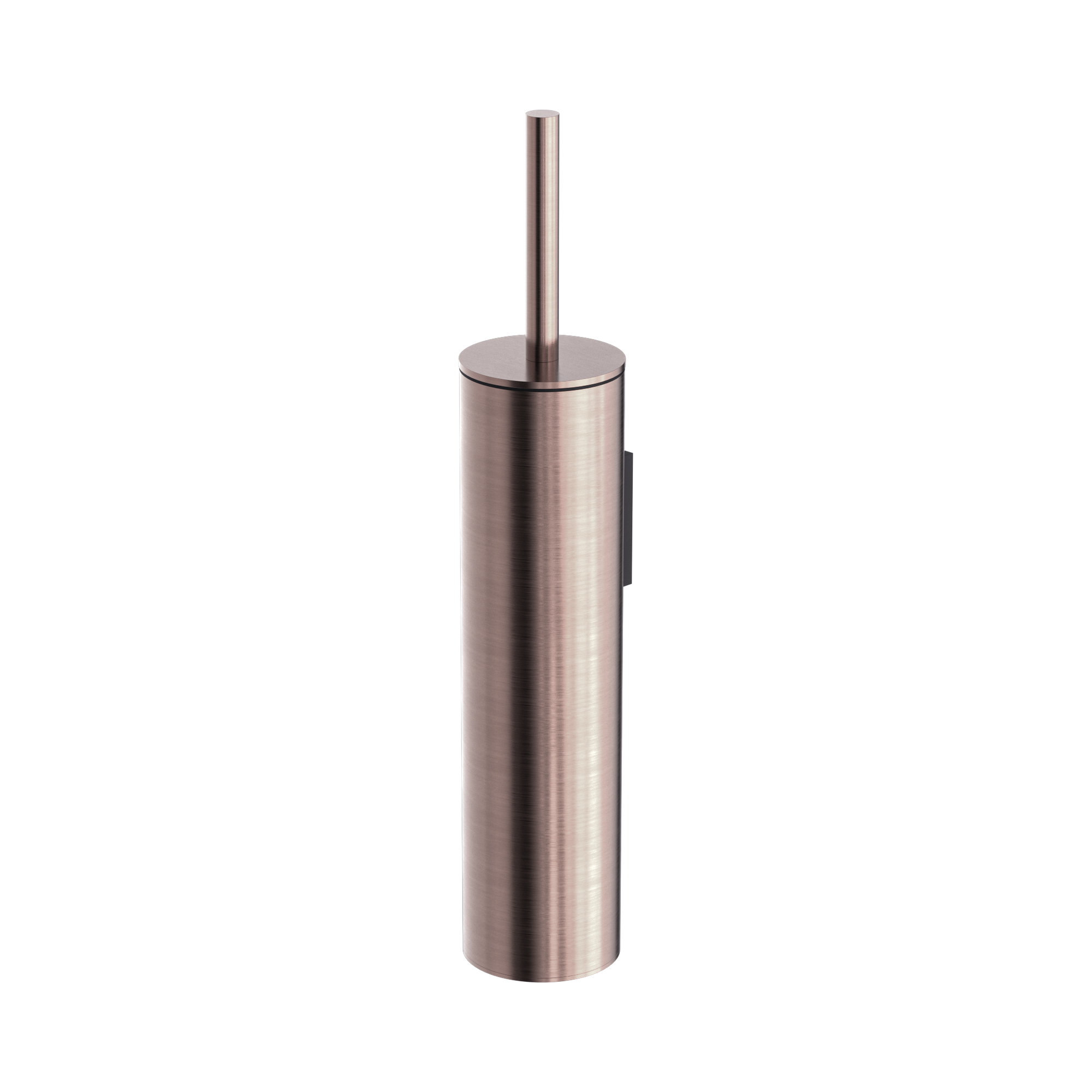 Nero Mecca Toilet Brush Holder, Brushed Bronze