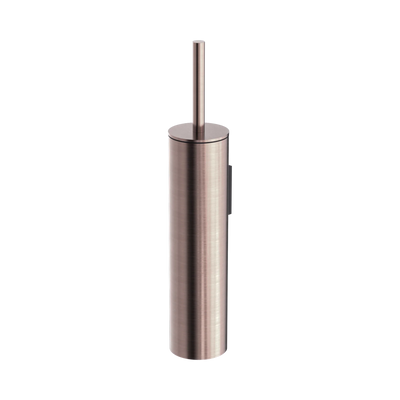 Nero Mecca Toilet Brush Holder, Brushed Bronze