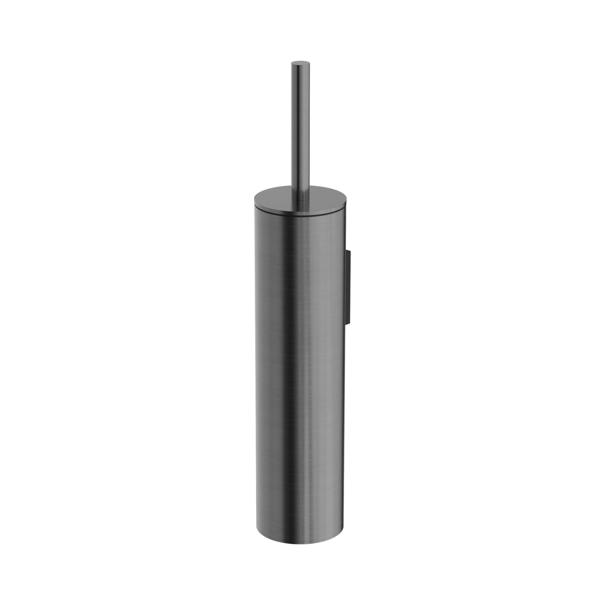 Nero Mecca Toilet Brush Holder, Gun Metal