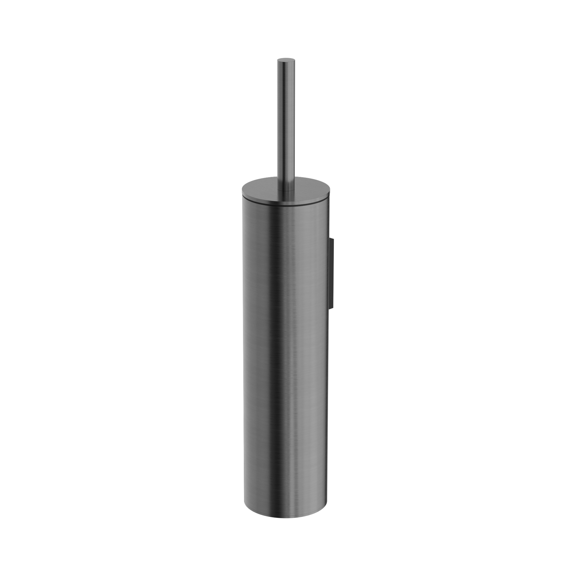 Nero Mecca Toilet Brush Holder, Gun Metal