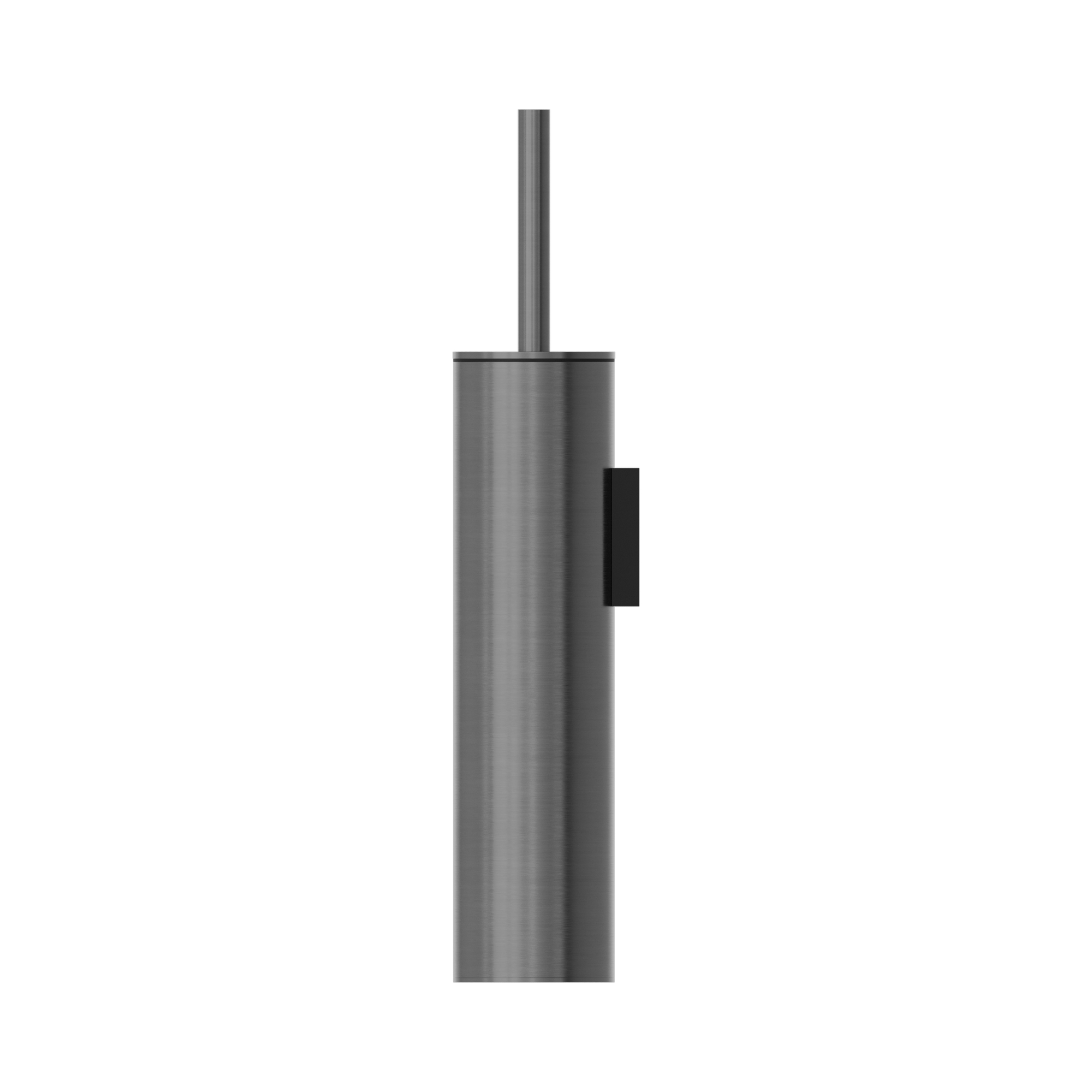 Nero Mecca Toilet Brush Holder, Gun Metal