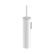 Nero Mecca Toilet Brush Holder, Matte White