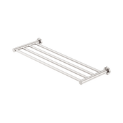 Nero Mecca Towel Rack, Brushed Nickel