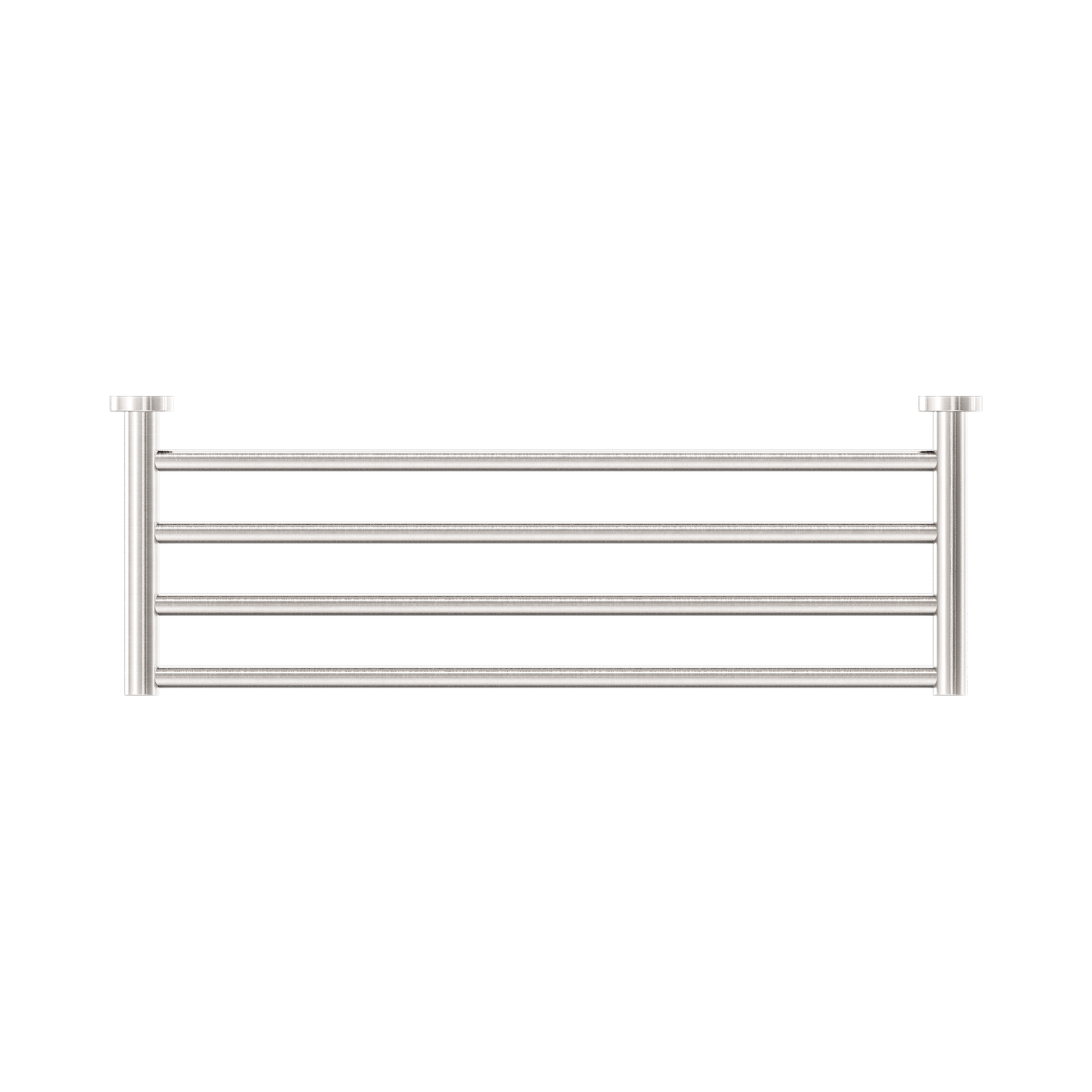 Nero Mecca Towel Rack, Brushed Nickel