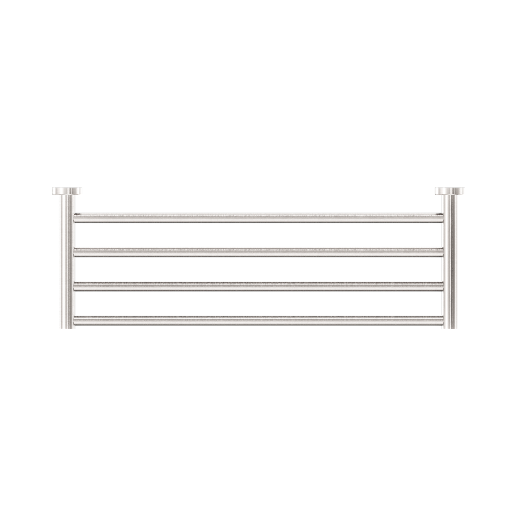 Nero Mecca Towel Rack, Brushed Nickel