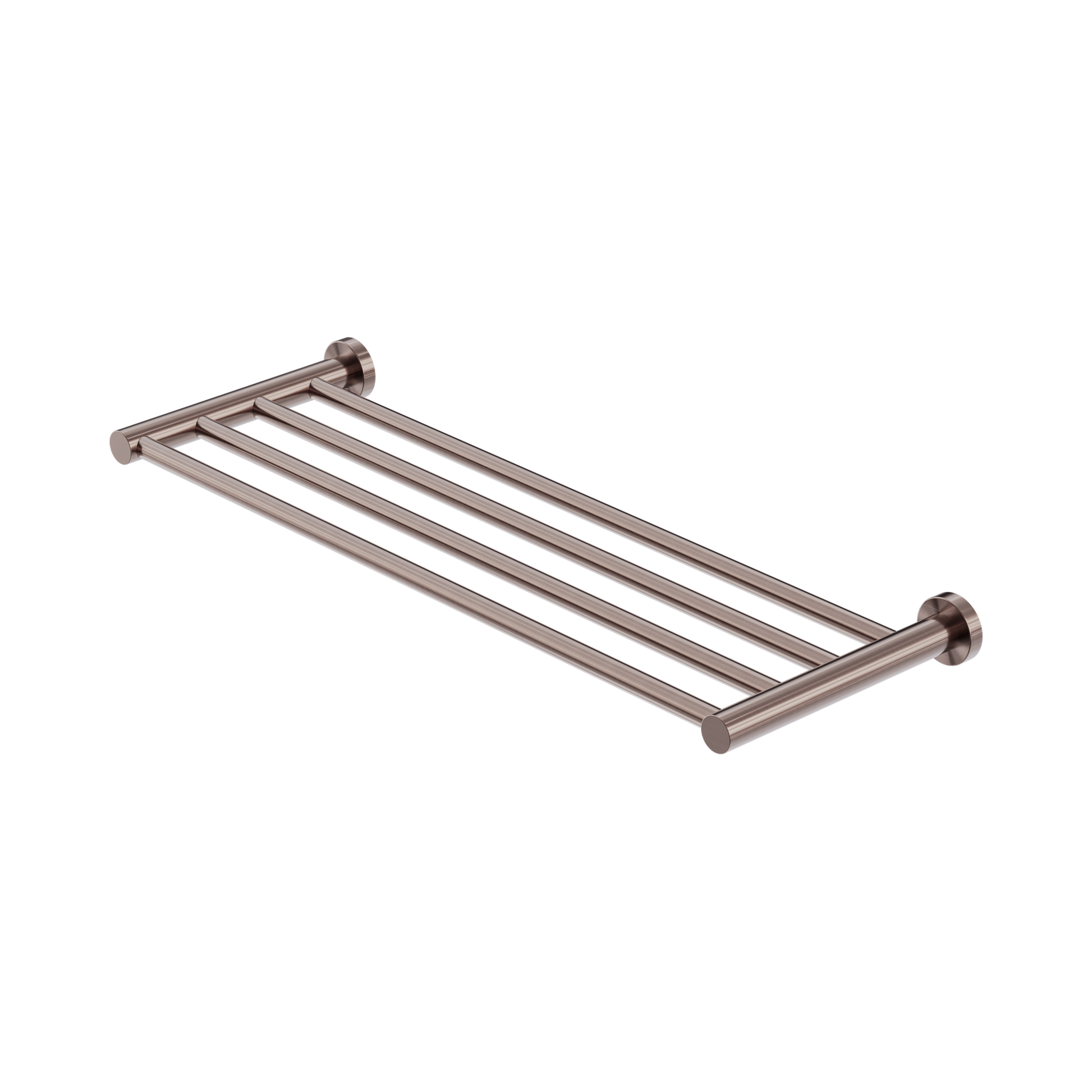 Nero Mecca Towel Rack, Brushed Bronze