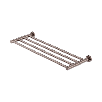 Nero Mecca Towel Rack, Brushed Bronze