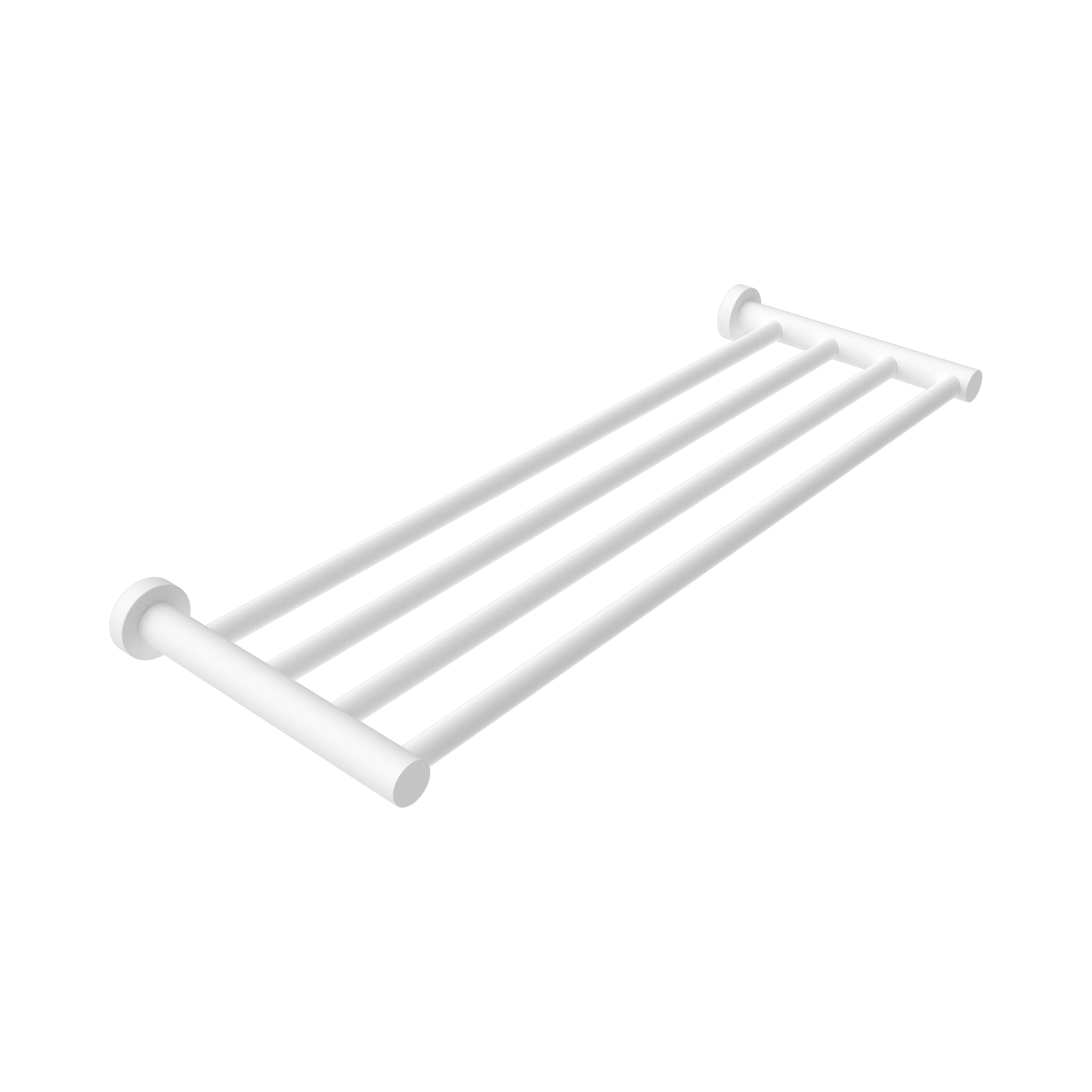Nero Mecca Towel Rack, Matte White