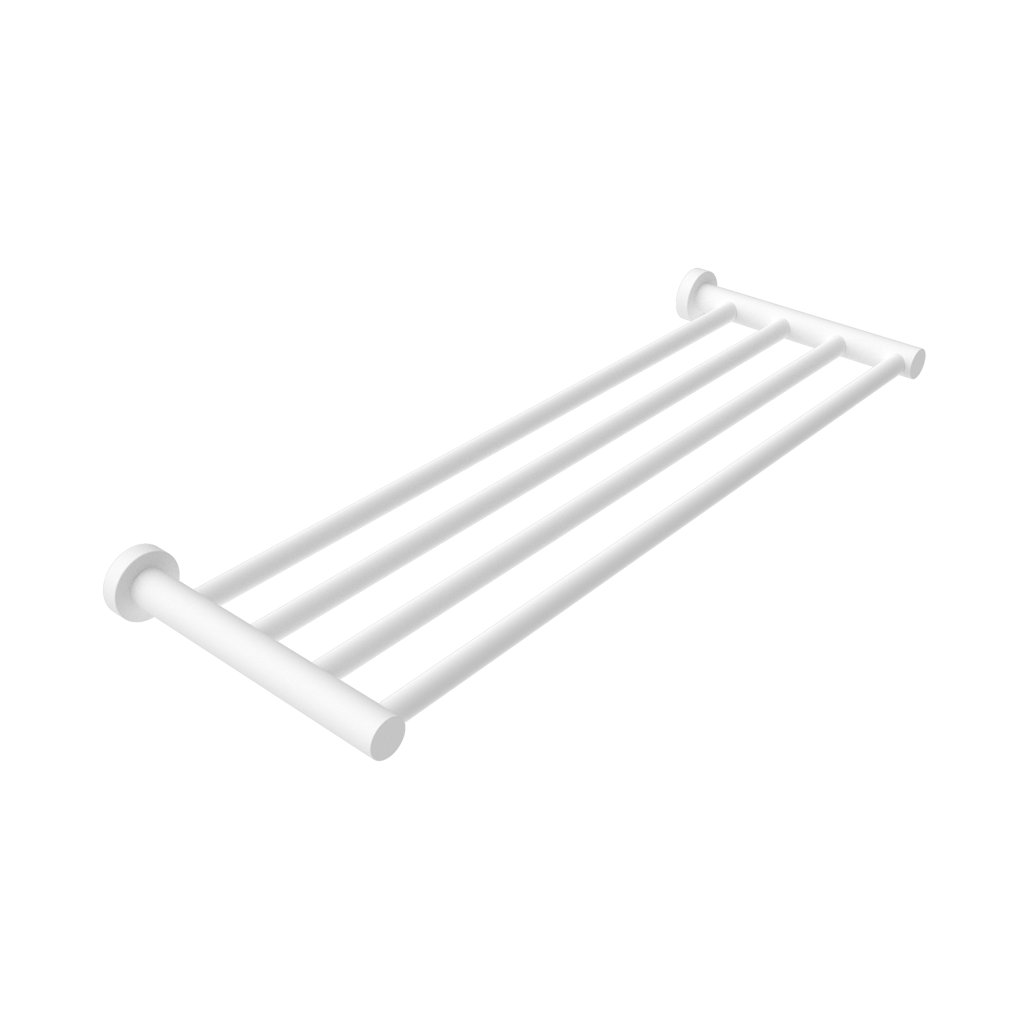 Nero Mecca Towel Rack, Matte White