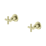 Nero X Plus Wall Top Assemblies, Brushed Gold