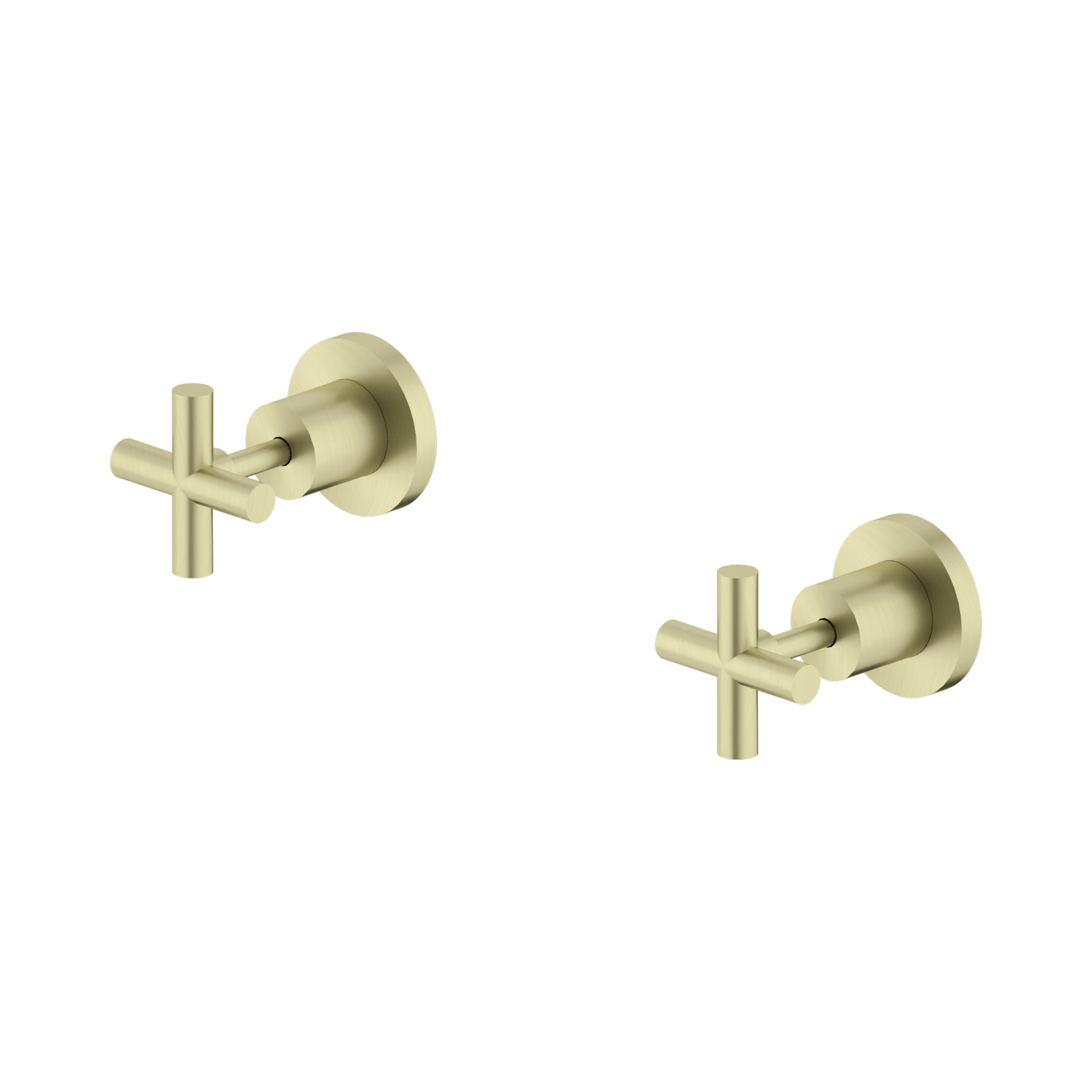 Nero X Plus Wall Top Assemblies, Brushed Gold