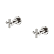 Nero X Plus Wall Top Assemblies, Brushed Nickel