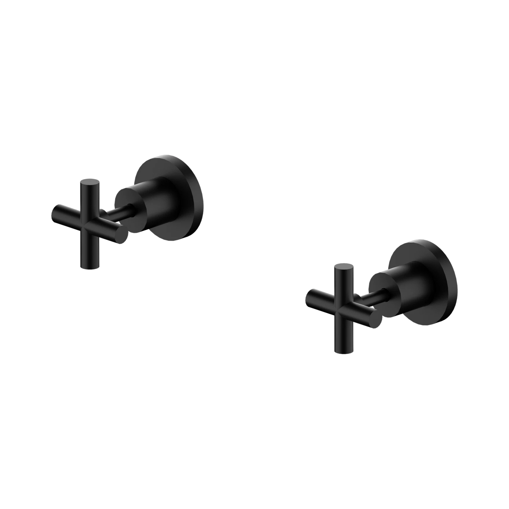 Nero X Plus Wall Top Assemblies, Matte Black