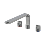 Nero Pearl Bath Set, Gun Metal