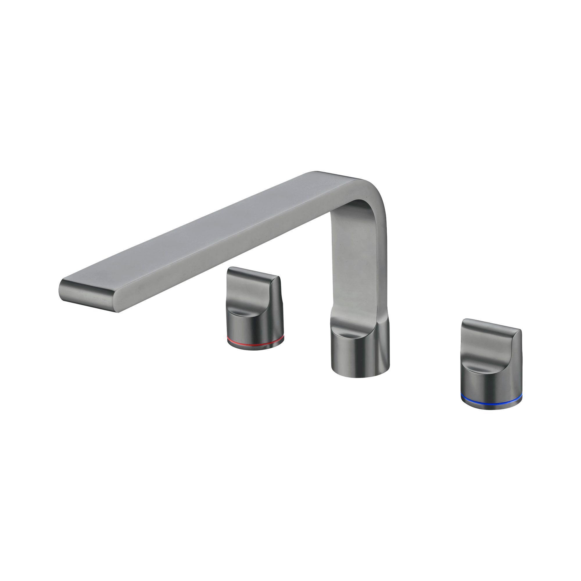 Nero Pearl Bath Set, Gun Metal