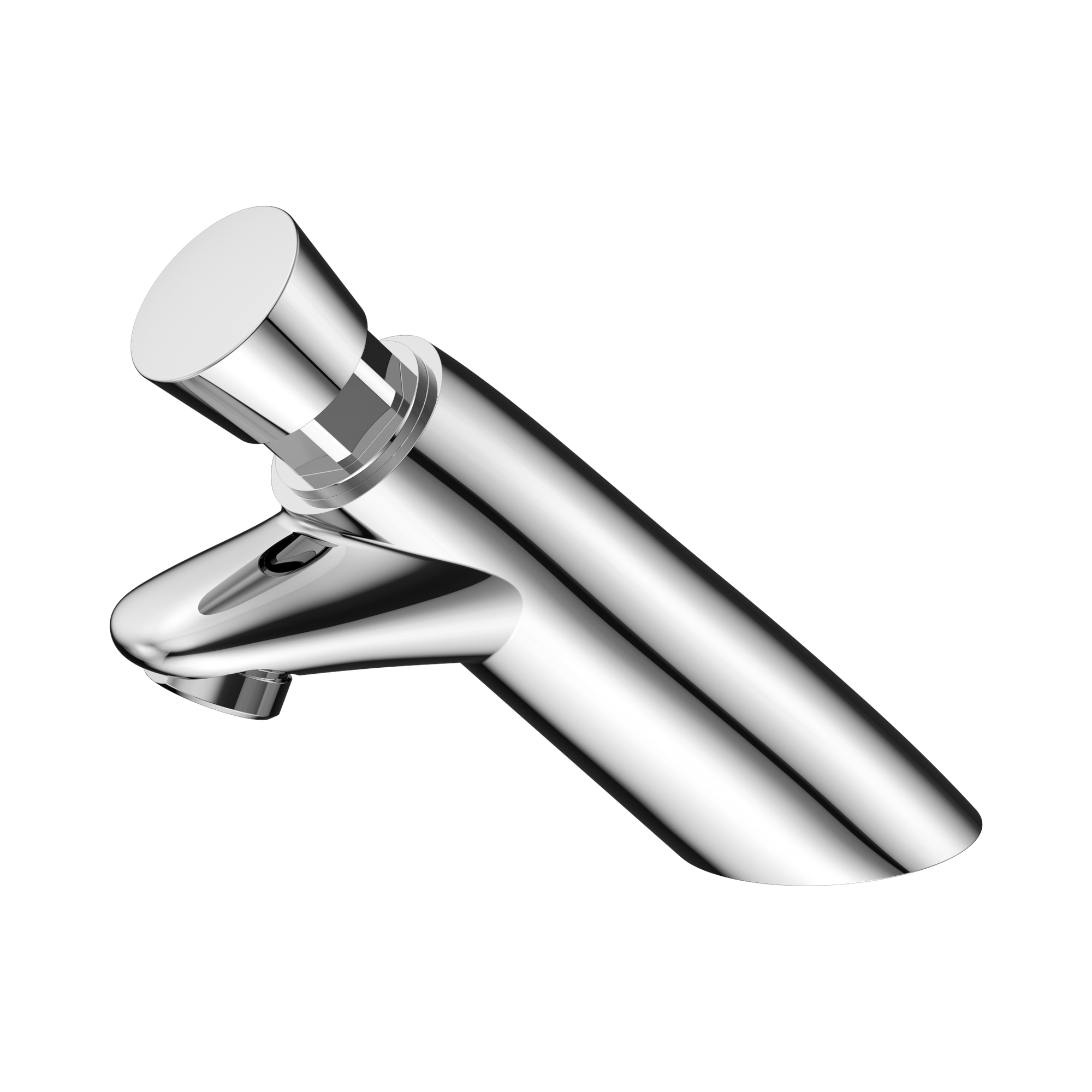 Nero SS316 Lead Free Timeflow Push Button Pillar Tap, Chrome