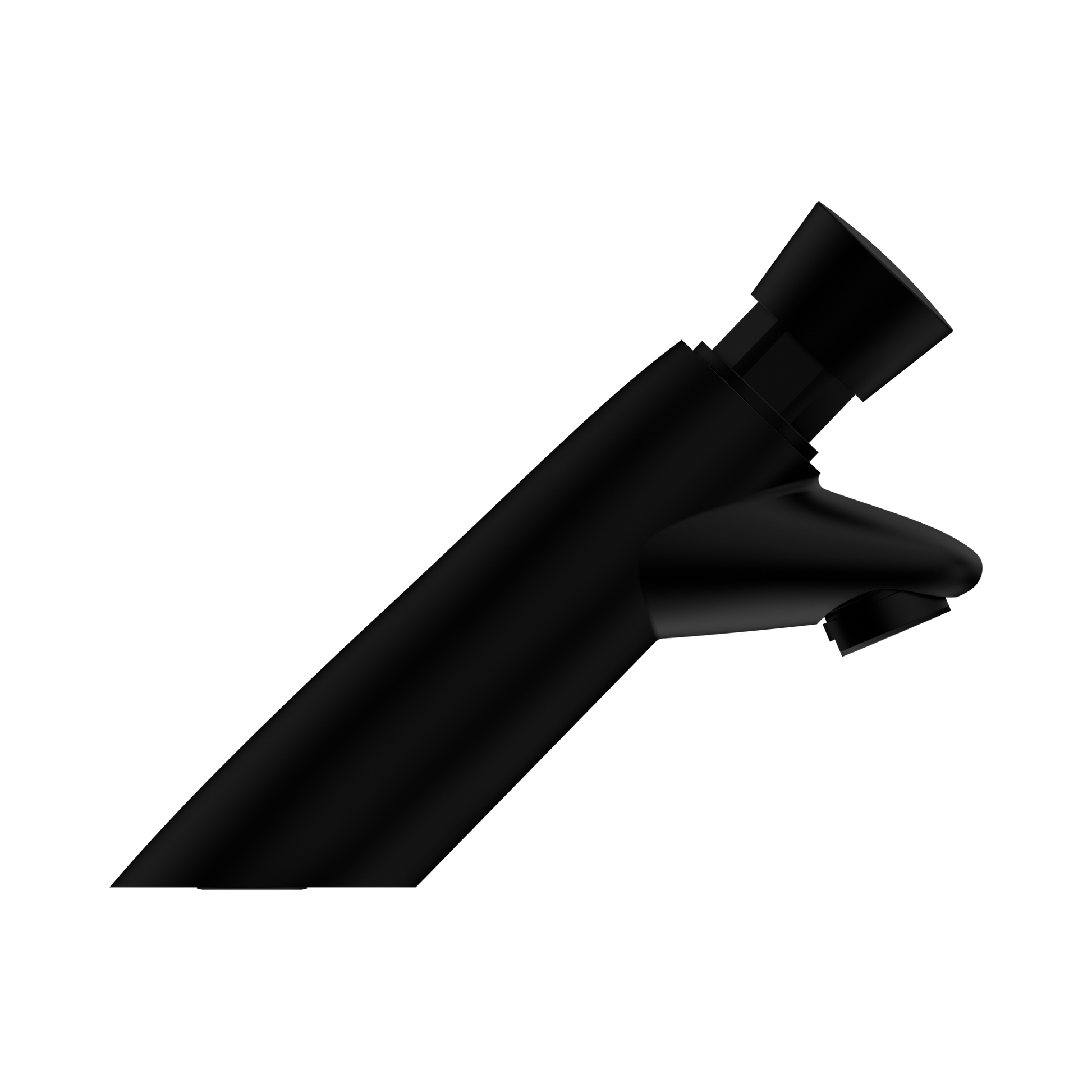 Nero SS316 Lead Free Timeflow Push Button Pillar Tap PVD Black