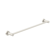 Nero Dolce II Single Towel Rail 600mm, Brushed Nickel