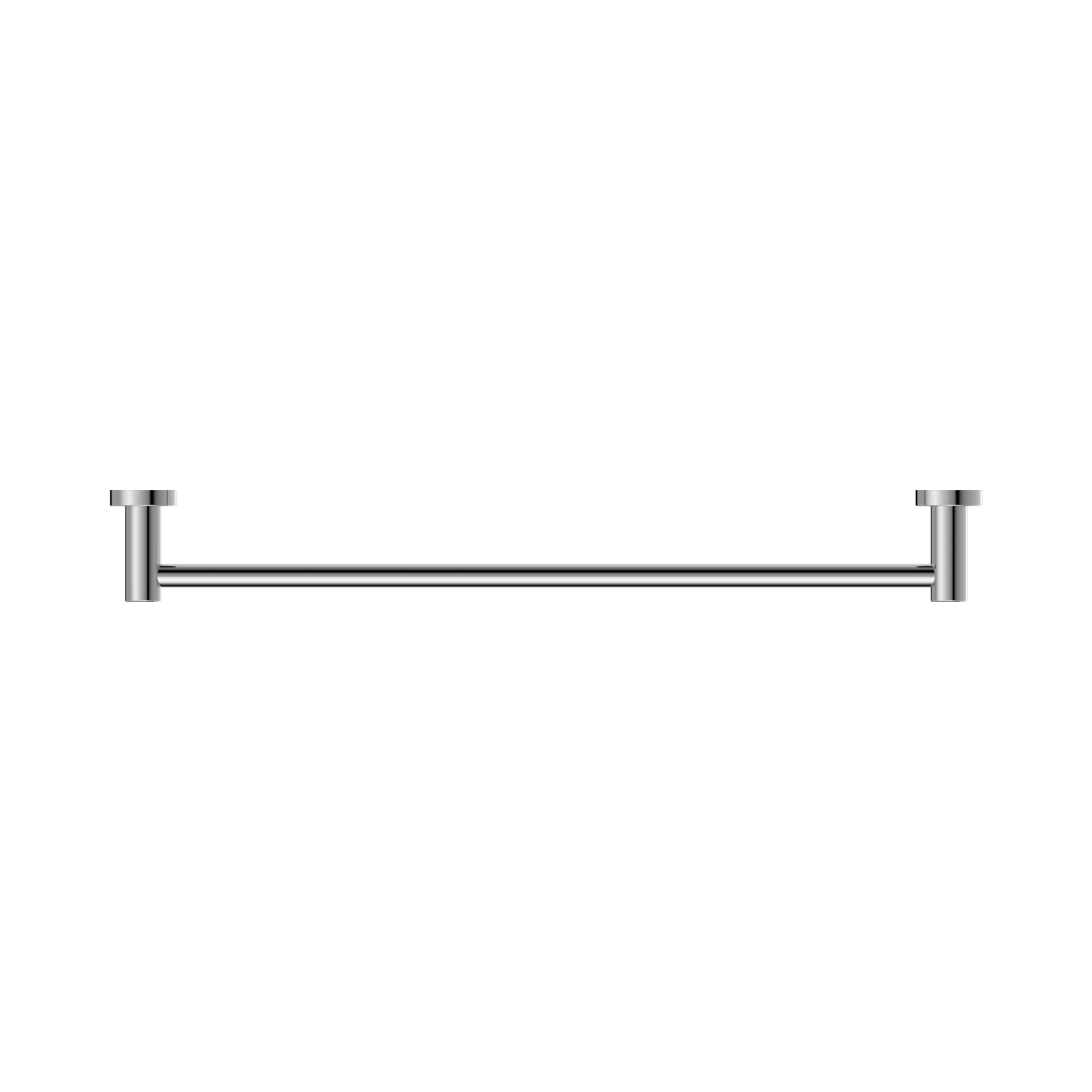 Nero Dolce II Single Towel Rail 600mm, Chrome