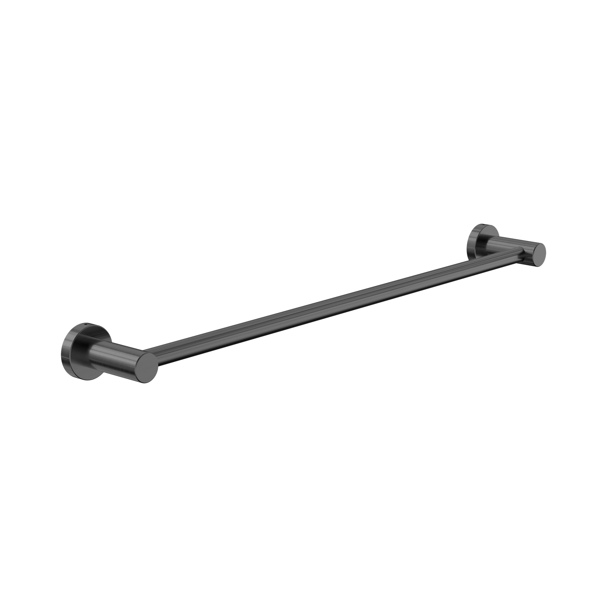 Nero Dolce II Single Towel Rail 600mm, Gun Metal