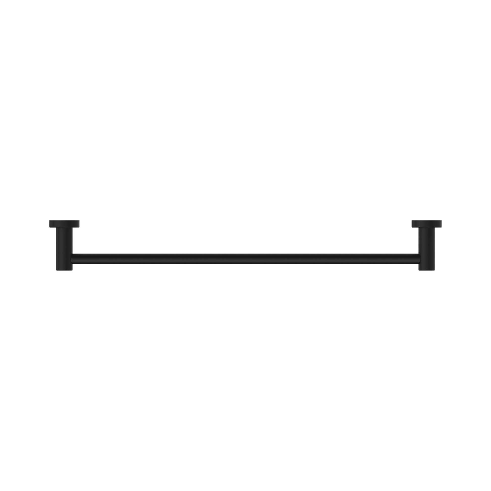 Nero Dolce II Single Towel Rail 600mm, Matte Black