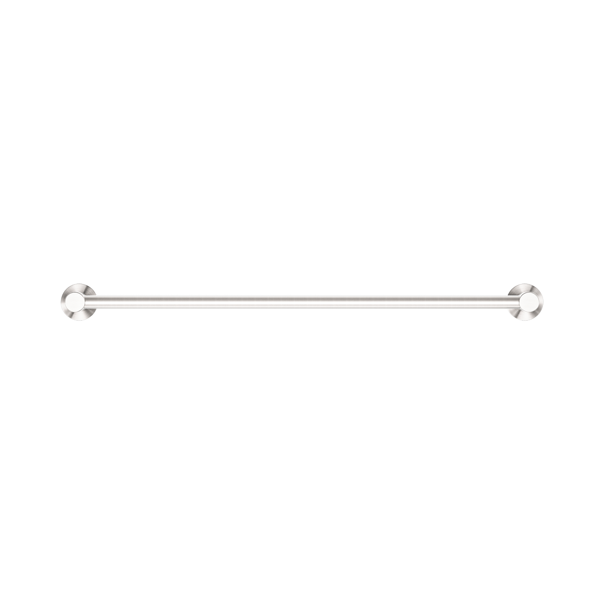 Nero Dolce II Double Towel Rail 600mm, Brushed Nickel