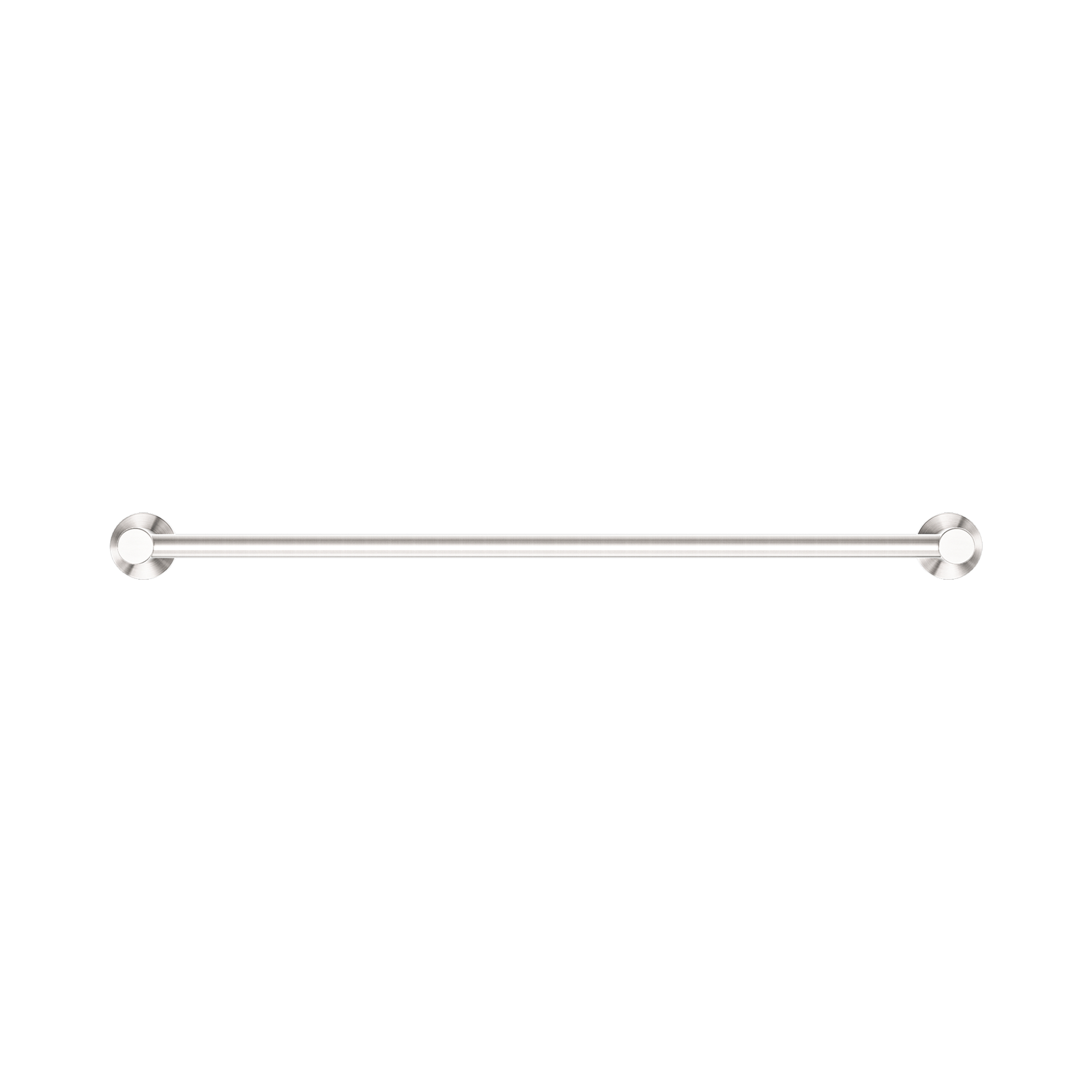 Nero Dolce II Double Towel Rail 600mm, Brushed Nickel