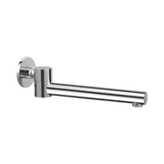 Nero Dolce Wall Mounted Swivel Bath Spout Only, Chrome
