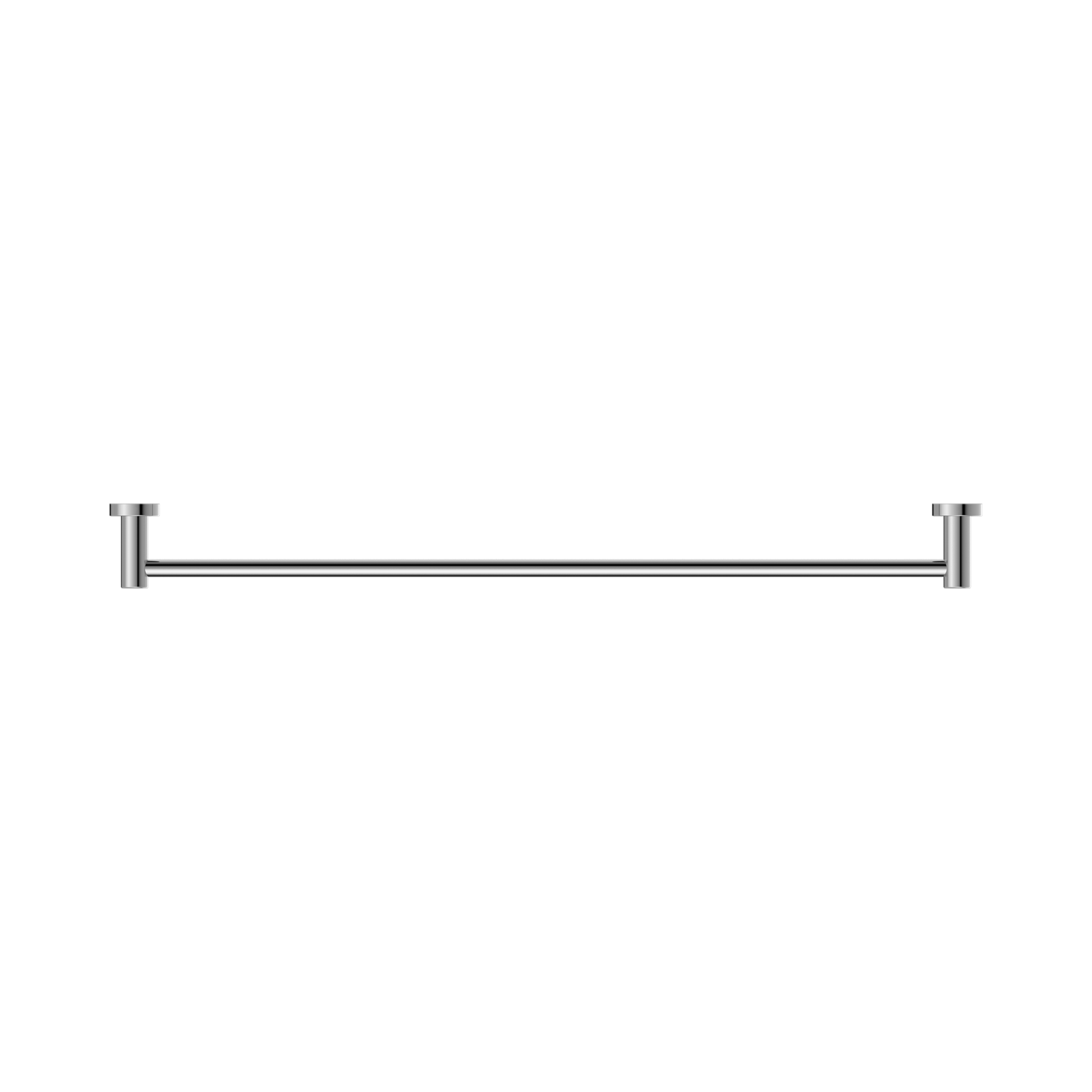 Nero Dolce II Single Towel Rail 800mm, Chrome
