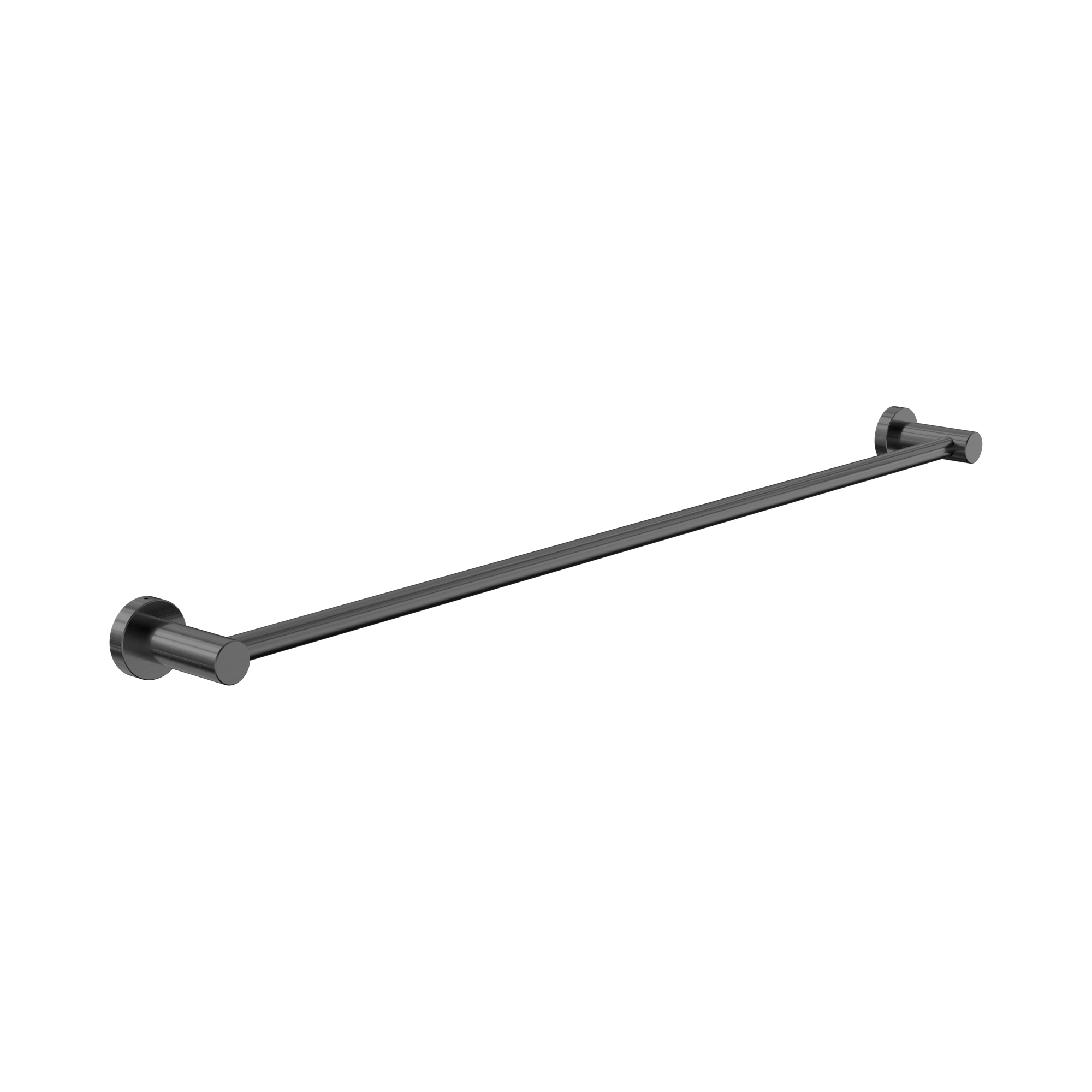 Nero Dolce II Single Towel Rail 800mm, Gun Metal