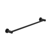 Nero Dolce II Single Towel Rail 800mm, Matte Black