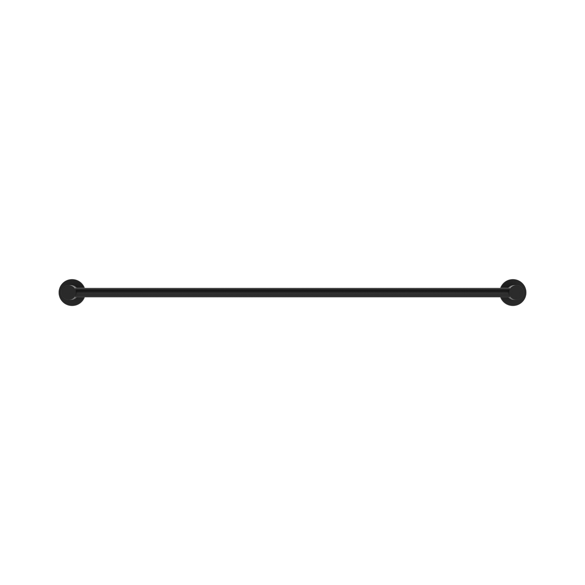 Nero Dolce II Double Towel Rail 800mm, Matte Black