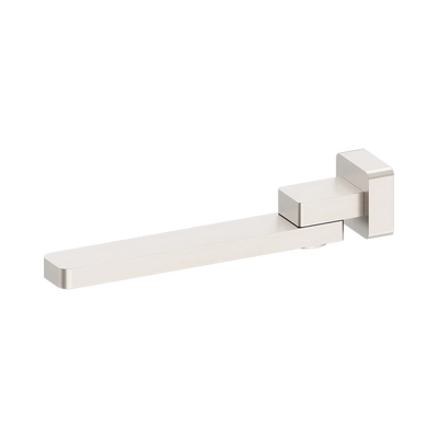 Nero Celia Swivel Bath Spout Only, Brushed Nickel