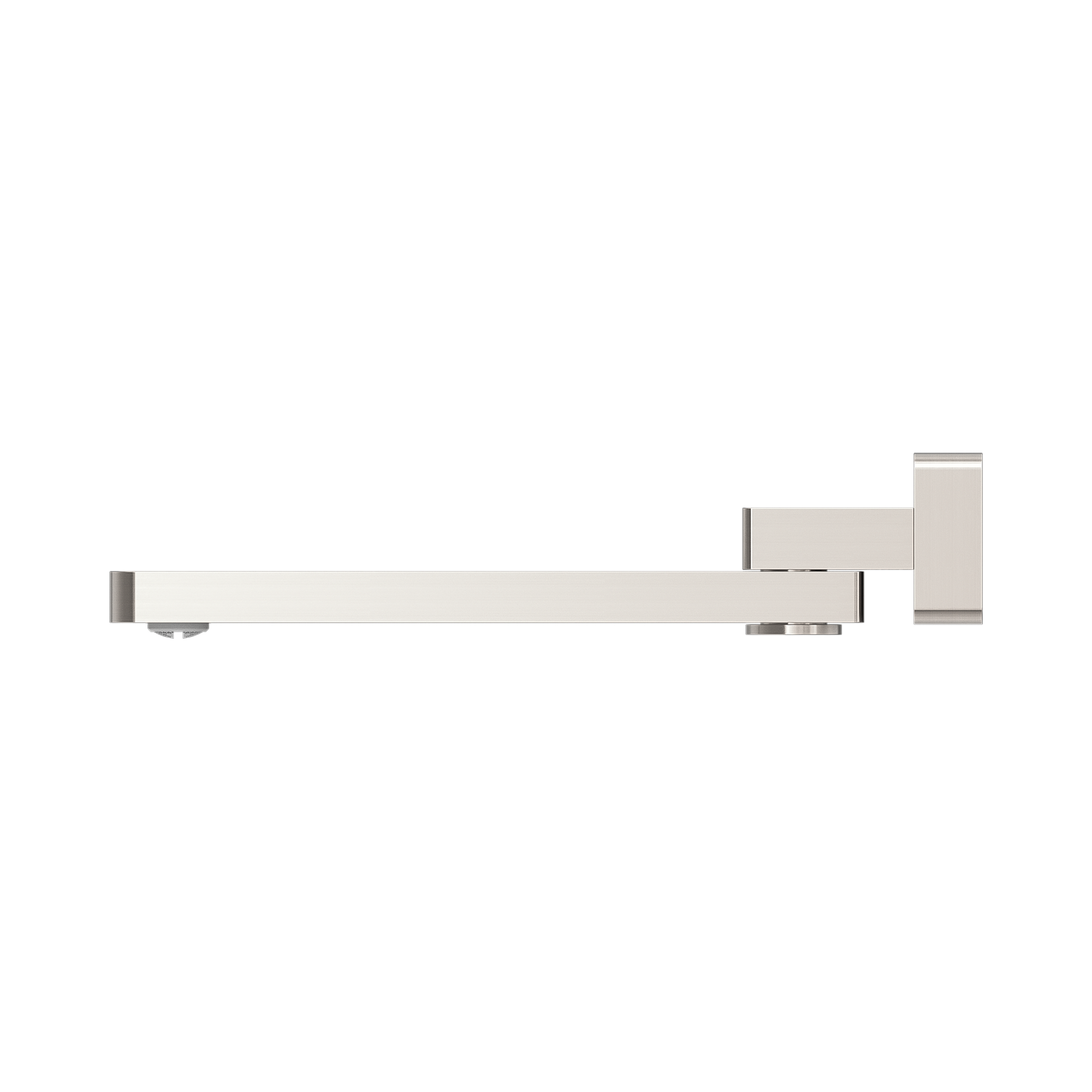 Nero Celia Swivel Bath Spout Only, Brushed Nickel