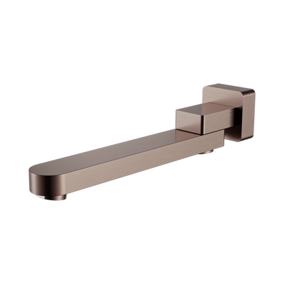 Nero Bianca Swivel Bath Spout Only, Brushed Bronze